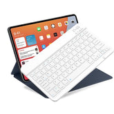 Bluetooth Keyboard For Ipad 10Th Generation, Ipad Pro 13/12/11/10/9/8/7 Inch, Ipad Air 13/11Th Gen, Ipad Mini, Ios Windows Android Tablets - Slim Wireless Portable Travel Office Computer Accessories