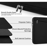 15.6 Inch Laptop Sleeve, Durable Computer Carrying Bag Protective Case Briefcase Handbag With Front Pocket, Slim Cover For 15-16 Inch Hp, Dell, Lenovo, Asus, Notebook, Black
