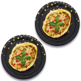 80Th Birthday Party Supplies,50 Pcs Cheers To 80 Years Disposable 7 Inch Paper Plates Dessert Plates For 80 Years Anniversary Party