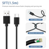 Usb C Tv Remote Charger Power Cord For Roku Voice Remote Pro 2Nd Edition, Roku Ultra 2024 Remote Charger Charging Cable Cord (5Ft)