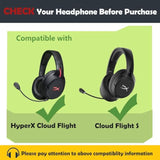 Protein Leather Replacement Earpads Cushion For Cloud Flight S,Cloud Flight Headsets