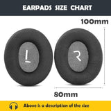 Replacement Earpads Cushion Compatible With Philips Shd8800/12 Headphone Ear Pads With Breathable Fabric/High Density Foam