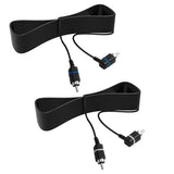 2Pcs Satellite Speaker Cable 26.2Ft Surround Sound Wire Compatible with Vizio V51 M51 SB3651 SB36514 SB4051 SB4251 Satellite Speaker?Blue+White?