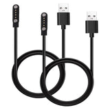 2-Pack 4Pin Magnetic Charging Cable For Sedzofan Y16B Kids Smart Watch Charger Usb Charging Cord