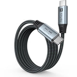 Usb C To Usb C Cable 10Ft Long,Type-C Video Data Charging Cable (4K@144Hz, 20Gbps, 240W), Usb 3.2 Gen 2 (Thunderbolt 3/4/5 Compatible) For Laptop,Phone, Monitor, Tablets, Docking, Ssd,Camera