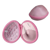 Hard Travel Case For Logitech Lift Vertical Ergonomic Mouse (Pink)