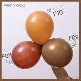 Brown Balloon Arch Kit: Boho Neutral Coffee Latex Balloons (85pcs)