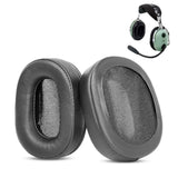 Prime Earpads Replacement Compatible With David Clark H10-13.4 H10-20 H10-30 H10-13S H10-76 H10-60 Dc H10-40 Headphones Ear Pads Cushion(Protein Leather/Memory Foam)