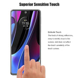 3 Pack Screen Protector For Motorola Edge+ / Plus 2022 / Plus 5G Uw (2022) / Edge 30 Pro Tempered Glass With Camera Lens Protector, Anti Scratch, Hd Clear
