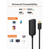 CableCreation USB C to DP Adapter 4K@60Hz, USB C to DisplayPort Adapter, Compa