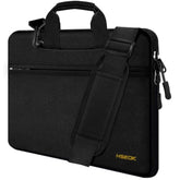 Laptop Shoulder Bag 13 13.3 14 Inch Case Compatible With Macbook Pro 14 2025-2021 M4/M3/M2/M1, Mac Air/Pro 13-13.3 Inch And Most Popular 13-14 Notebooks,Spill-Resistant Briefcase, Black