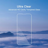 Iphone 14 14 Pro 6.1 Inch Tempered Glass Screen Protector 3 Pack Case Friendly