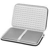 2025 New Laptop Case For Macbook Air 13-Inch, Hard Shell Laptop Case Computer Sleeve Bag With Protective Padings, Travel Carrying Case With Ergonomic Handle Back Luggage Strap