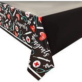 2024 Nurse Graduation Party Supplies, Congrats Table Covers (54 X 108 In, 3 Pack)