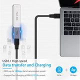 10Gbps Usb C Female To Usb Female Adapter, 2-Pack Bi-Directional Usb 3.1 Gen2 Type-C To Type-A Converter Otg Adapter Compatible With Iphone, Macbook Pro, Laptop