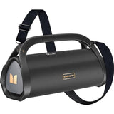 Monster Adventurer Max Portable Bluetooth Speaker, IPX7 Waterproof Wireless Speaker with Double Subwoofer Rich Bass, 100W Stereo Loud Sound with 24H Playtime for Outdoor Pool Beach, Gold