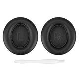 Geekria Elite Sheepskin Replacement Ear Pads for Anker Soundcore Life Q30/Q35 BT Headphones Ear Cushions, Repair Parts (Black)