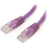 StarTech.com 6 ft Cat5e Patch Cable with Molded RJ45 Connectors - Purple - Cat