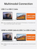Small Portable Monitor 10.5" 1920X1280 Fhd 400Nits Eye Care Mini Travel Monitor W/Smart Cover & Speaker, Hdr Portable Gaming Display, Usb C Hdmi External Screen For Laptop Switch, Ps5/4