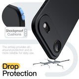 Case For Iphone Air, Camera Lens Full Protection, Soft Tpu Protective Phone Cover With Matte Finish, Shockproof, 6.5-Inch Display (Black)