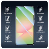 Screen Protector & Camera Lens Protector for Samsung Galaxy A56, Double Shatterproof HD Tempered Glass, 9H Hardness Anti-Scratch Impact-Protection