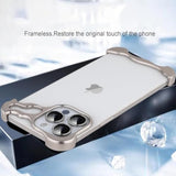 Phone Case Compatible With Iphone 15 Pro Max Compatible With Lens Camera Protection, Frameless Minimalist Design, Extremely Highlighting Personality