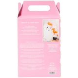 Halloween Mini Balloon Arch Kit with Ghost Mylar Balloons – Orange & Pink Party Decor