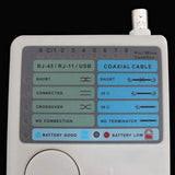 4 In 1 Network Cable Tester Rj45/Rj11/Usb/Bnc Lan Cable Cat5 Cat6 Wire Tester