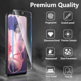 Clear Magnetic Case for Motorola Moto G Power 2024 with Screen Protector, Compatible with MagSafe, Shockproof Transparent Cover for Motorola G Power 5G 2024