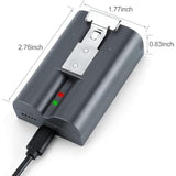 V4 Rechargeable Quick Release Battery For Ring-Doorbell Camera 2/3/3 Plus,/4, For Ring Intercom, Rechargeable Upgraded Battery For Spotlight Camera And Stick Up Cam(3.65V 6040Mah)