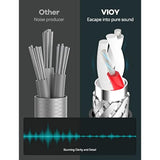 3.5mm Aux Cable 20ft Braided Male to Male for Headphones and Stereo