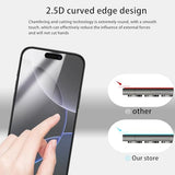 Anti Glare Matte Screen Protector For iPhone 17 Pro Tempered Glass Anti Fingerprint Film 2-Pack with Camera Lens Protector 2-Pack and Easy Alignment