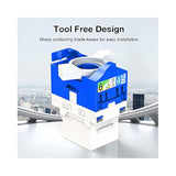 16 Pcs Cat6 Keystone Jack, Cat6 Rj45 Keystone Jack Module Connector Network Co