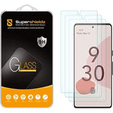 (3 Pack) Designed For Google Pixel 6 Tempered Glass Screen Protector, Anti Scratch, Bubble Free