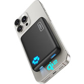 For Portable Charger, Slim Qi2 Certified 10000Mah 30W Magnetic Power Bank, Usb C In&Out Wireless Battery Pack Phone Charger, Only For Iphone 16/15/14/13/12 Series