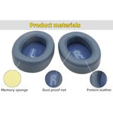 Replacement Ear Pads,Compatible With Jbl Elite 750 750Nc Earphones,Ear Cushionare Made Of Premium Protein Leather And Long-Lasting Memory Foam Sponge(Blue)