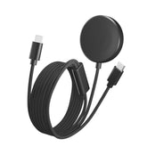 Charger Fit For Samsung Galaxy Watch 7/Ultra/Fe/6/6 Classic/5 Pro/4 Classic/3/Active 2/Active 2 In 1 Nylon Braided Usb C To Usb C Cable For Galaxy Watch Phone Tablet Earphone Etc.