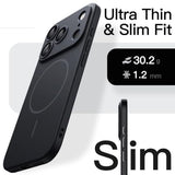 Magnetic Slim Case for iPhone 17 Pro Max 6.9-Inch, Compatible with MagSafe, Ultra-Thin Lightweight Minimalist Phone Cover with Matte Finish and Full