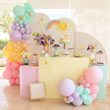 Pastel Unicorn Macaron Party Balloons Garland Arch Kit 17Ft Rainbow Ba