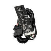 Usb 2.0 9Pin 10Pin Header 1 To 4 Female Splitter Extension Cable Hub With Ide