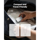 Belkin BoostCharge 42W Dual Port Wall Charger, USB-C + USB-A Charger Fast Charging for iPhone 16, 15, 14, 13, Pro, Pro Max, iPad, AirPods, Samsung Galaxy S25, Nintendo Switch 2 & More - White