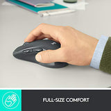 M510 Wireless Mouse, 2.4 Ghz With Usb Unifying Receiver, 1000 Dpi Laser-Grade Tracking, 7-Buttons, 24-Months Battery Life, Pc/Mac/Laptop - Graphite