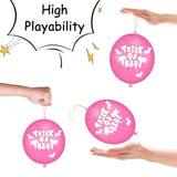 36pcs Halloween Punch Balloons Trick or Treat Party Favors for Classroom Game Decor