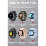 6 Pack Screen Protectors For Samsung Galaxy Watch 8/7/6/5/4/Fe 40Mm,Bubble Free Tempered Glass Screen Protector For Galaxy Watch 8/7/6/5/4/Fe 40Mm,Anti Scratch