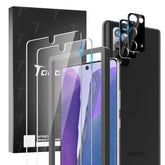 4 Pack Samsung Galaxy Note 20 5G Screen and Camera Glass Protectors 9H