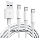 3 Pack Apple Mfi Certified Iphone Charger Cable 10Ft, Lightning To Usb Cord, 2.4A Fast Charging,Apple Phone Long Chargers For Iphone 12/11/11Pro/11Max/ X/Xs/Xr/Xs Max/8/7/6