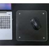 Computer Office Waterproof Durable Gaming Non-Slip Transparent Hard Ultra-Smooth Square Glass Mouse Pad