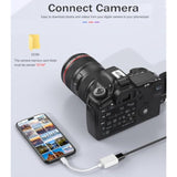 Usb-C To Usb Adapter For Iphone 15 Pro Max Macbook Pro Air 2023 Imac Ipad Mini Pro, Apple Mfi Certified Usb Otg Cable Converter Support Camera, Card Reader, Usb Flash Drive, Midi Keyboard (White)