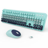 2.4Ghz Wireless Keyboard And Mouse Set With Switch Button - Full-Size Keyboard