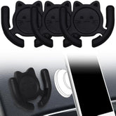 3 Pack Multi-Surface Car Mount for PopSocket Grip Strong Adhesive Black